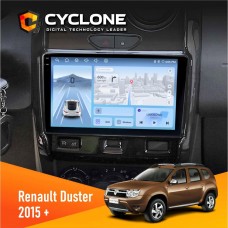 Штатна магнітола Renault Duster 2015+ Cyclone 4x64, DSP, 4G, 2k