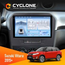 Штатна магнітола Suzuki Vitara 2015+ Cyclone 4x64, DSP, 4G, 2k