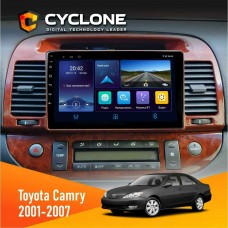 Штатна магнітола Toyota Camry 30 Wood 2001-2007 Cyclone 4x64, DSP, DVR