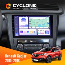 Штатна магнітола Renault Kadjar 2015-2018 Cyclone 4x64, DSP