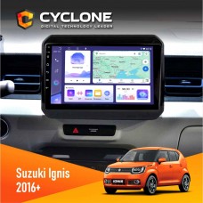 Штатна магнітола Suzuki Ignis 2016+ Cyclone 4x64, DSP