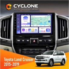 Штатна магнітола Toyota Land Cruiser (200) 2015-2019 Cyclone 4x64, DSP
