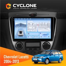 Штатна магнітола Chevrolet Lacetti 2004-2013 Climate Cyclone 4x64, DSP, 4G, 2k