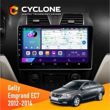 Штатна магнітола Gelly Emgrand EC7 2012-2014 Cyclone 2x32, 4G, 2k