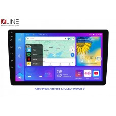 Мультимедійний центр Qline AMR-946v5 Android 13 QLED 4+64Gb 9"