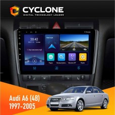 Штатна магнітола Audi A6 (4B) 1997-2005 Cyclone 4x64, DSP, DVR