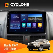 Штатна магнітола Honda CR-V 2001-2006 Cyclone 4x64, DSP, DVR