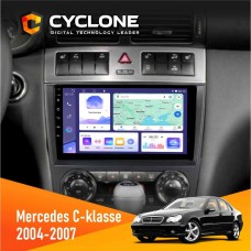 Штатна магнітола Mercedes-Benz C-klasse (W203) 2004-2007 Cyclone 4x64, DSP