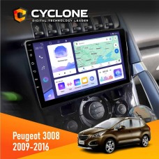 Штатна магнітола Peugeot (3008) 2009-2016 Climate Cyclone 4x64, DSP
