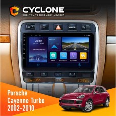Штатна магнітола Porsche Cayenne Turbo 2002-2010 Cyclone 4x64, DSP, DVR