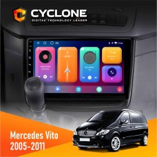 Штатна магнітола Mercedes-Benz Vito 2006-2014 Cyclone 2x32