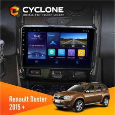 Штатна магнітола Renault Duster 2015+ Cyclone 4x64, DSP, DVR