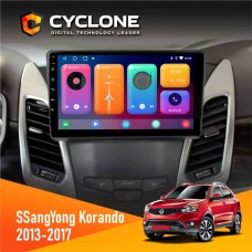 Штатна магнітола SsangYong Korando 2013-2017 Cyclone 2x32