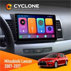 Штатна магнітола Mitsubishi Lancer X 2007-2017 Rockford Cyclone 2x32