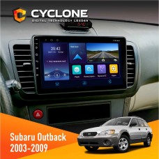 Штатна магнітола Subaru Outback 2003-2009 Cyclone 4x64, DSP, DVR