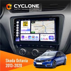 Штатна магнітола Skoda Octavia A7 2013-2020 Cyclone 4x64, DSP, 2k