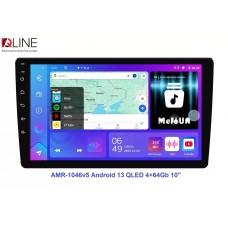 Мультимедійний центр Qline AMR-1046v5 Android 13 QLED 4+64Gb 10"