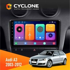 Штатна магнітола Audi A3 2003-2012 Cyclone 2x32