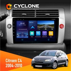 Штатна магнітола Citroen C4 2004-2010 Cyclone 4x64, DSP, DVR