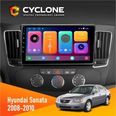 Штатна магнітола Hyundai Sonata 2008-2010 Cyclone 2x32