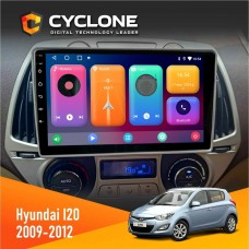 Штатна магнітола Hyundai I20 2009-2012 Climate Cyclone 2x32