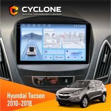 Штатна магнітола Hyundai Tucson 2010-2018 Cyclone 4x64, DSP, 4G, 2k