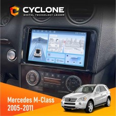 Штатна магнітола Mercedes-Benz M-Class W164 2005-2011 Cyclone 4x64, DSP, 4G, 2k