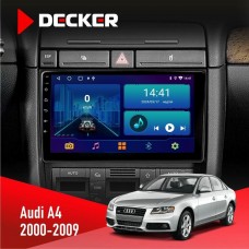 Штатна магнітола Audi A4 2000-2009 Decker 4x64, DSP