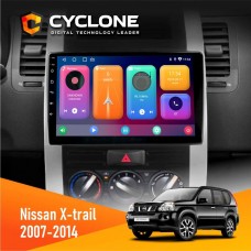 Штатна магнітола Nissan X-Trail 2007-2014 Cyclone 2x32