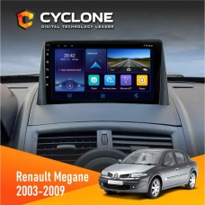 Штатна магнітола Renault Megane II 2003-2009 Cyclone 4x64, DSP, DVR