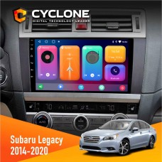 Штатна магнітола Subaru Legacy 2014-2020 Cyclone 2x32