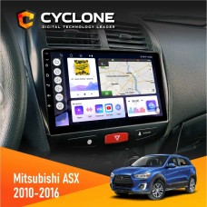 Штатна магнітола Mitsubishi ASX 2010-2016 Cyclone 4x64, DSP, 2k