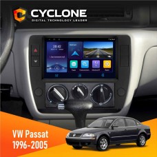 Штатна магнітола Volkswagen Passat 1996-2005 Cyclone 4x64, DSP, DVR