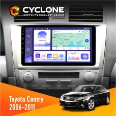 Штатна магнітола Toyota Camry 40 2006-2011 Cyclone 4x64, DSP