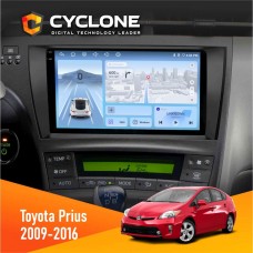 Штатна магнітола Toyota Prius 2009-2016 Black Cyclone 4x64, DSP, 4G, 2k
