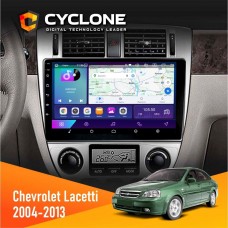 Штатна магнітола Chevrolet Lacetti 2004-2013 Climate Cyclone 2x32, 4G, 2k