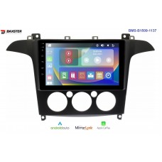 Штатна магнітола Baxster BMS-B1509-1137 FORD S-Max 06-15 (кондиціонер)