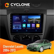 Штатна магнітола Chevrolet Lacetti 2004-2013 Cyclone 4x64, DSP, DVR