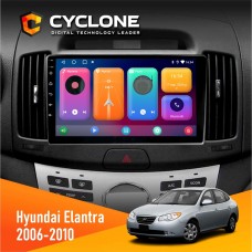 Штатна магнітола Hyundai Elantra 2006-2010 Cyclone 2x32
