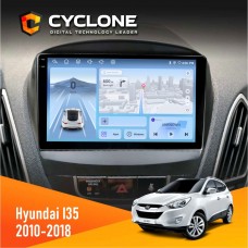 Штатна магнітола Hyundai ix35 2010-2018 Cyclone 4x64, DSP, 4G, 2k