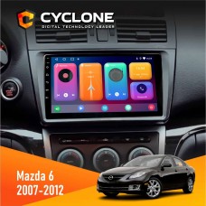 Штатна магнітола Mazda 6 GH 2007 - 2012 Cyclone 2x32