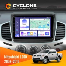 Штатна магнітола Mitsubishi L200 2006-2015 Cyclone 4x64, DSP