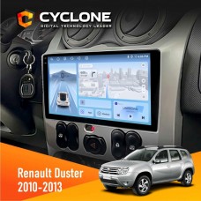 Штатна магнітола Renault Duster 2010-2013 Cyclone 4x64, DSP, 4G, 2k