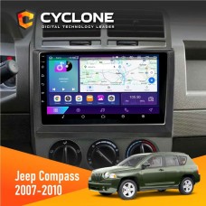 Штатна магнітола Jeep Compass 2007-2010 Cyclone 2x32, 4G, 2k