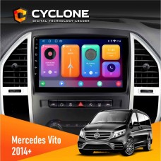 Штатна магнітола Mercedes-Benz Vito 2014+ Cyclone 2x32