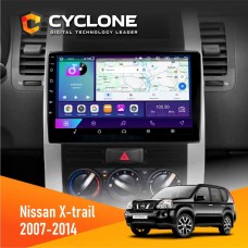 Штатна магнітола Nissan X-Trail 2007-2014 Cyclone 2x32, 4G, 2k