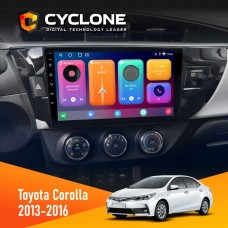 Штатна магнітола Toyota Corolla 2013-2016 Cyclone 2x32