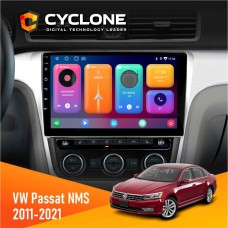 Штатна магнітола Volkswagen Passat NMS 2011-2021 Cyclone 2x32