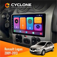 Штатна магнітола Renault Logan 2009-2013 Cyclone 2x32