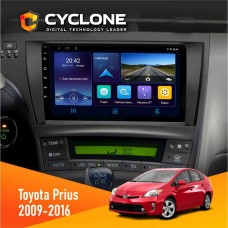 Штатна магнітола Toyota Prius 2009-2016 Black Cyclone 4x64, DSP, DVR